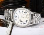 Cartier Replica Drive De Cartier Replica Watch - Stainless Steel Diamond White Dial